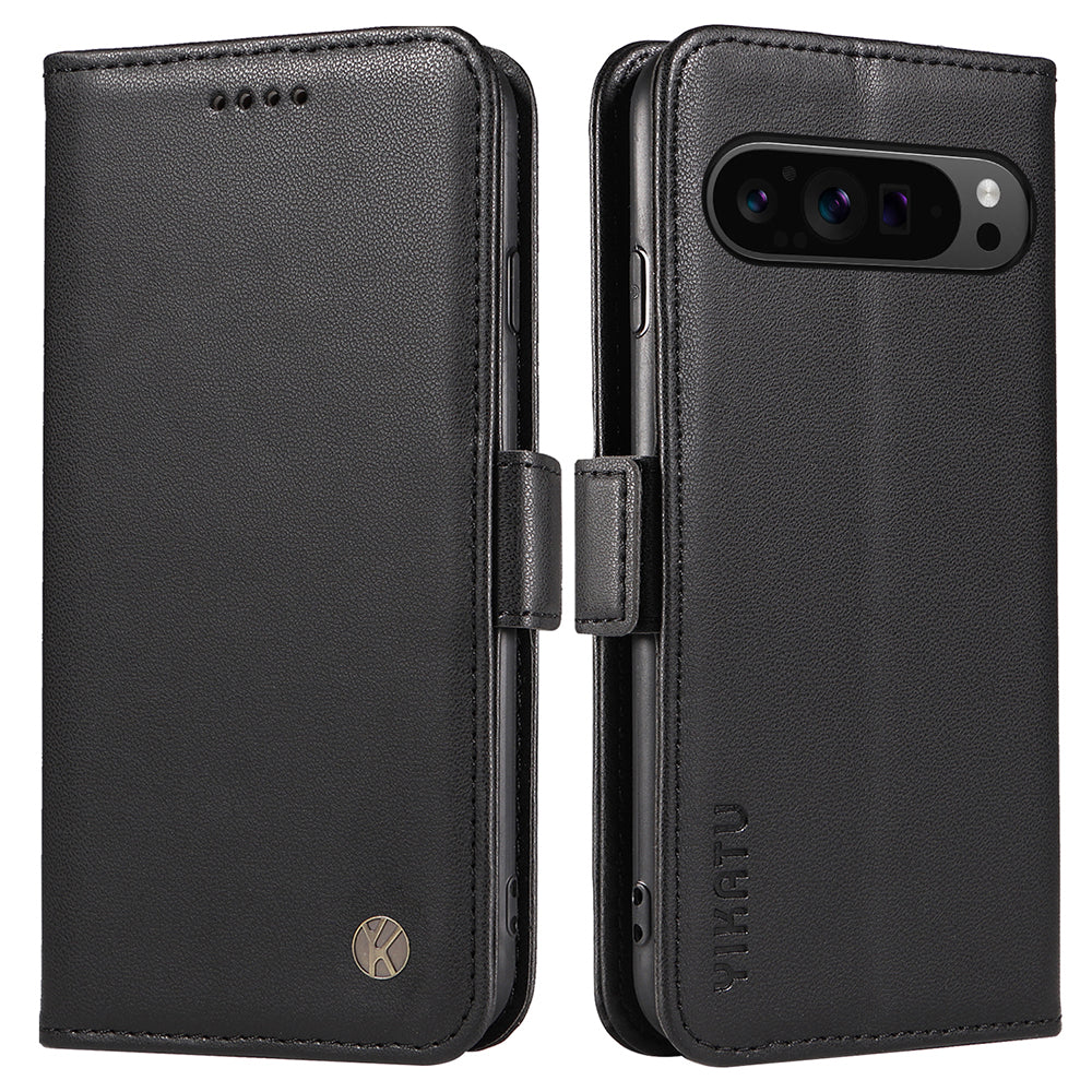 YIKATU YK-003 For Google Pixel 9 Pro Case Stand Magnetic Wallet Phone Cover YIKATU YK-003 For Google Pixel 9 Pro Case Stand Magnetic Wallet Phone Cover